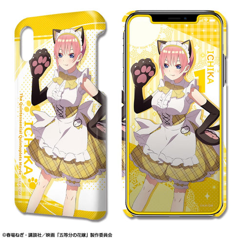 『映画 五等分の花嫁』デザジャケット iPhone XR ケース&保護シート デザイン01 (中野一花)【描き下ろし】